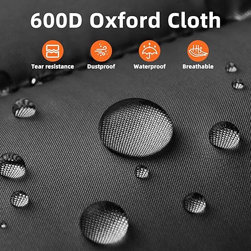 Miniatura 6 de Taburete de campamento, taburete plegable portátil de 16 pulgadas de alto con bolsa de transporte, silla ultraligera mejorada con asiento espacioso