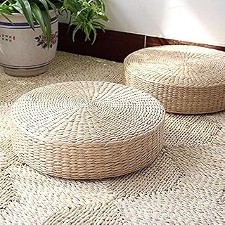 27 Eco Friendly Materials For Modern Sustainable Homes 34 2 Pack Japanese Style Handcrafted Eco-Friendly Padded Knitted Straw Flat...