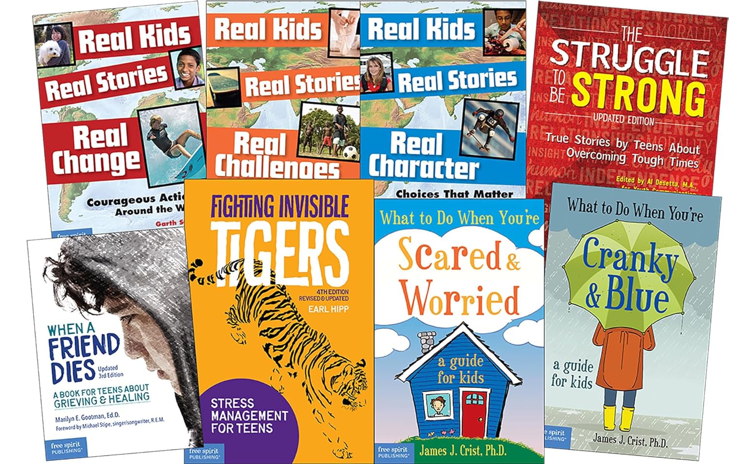 Mental Health Middle School and Teens 8-Book Set (Mental Health Collection)      Paperback – August 26, 2019
