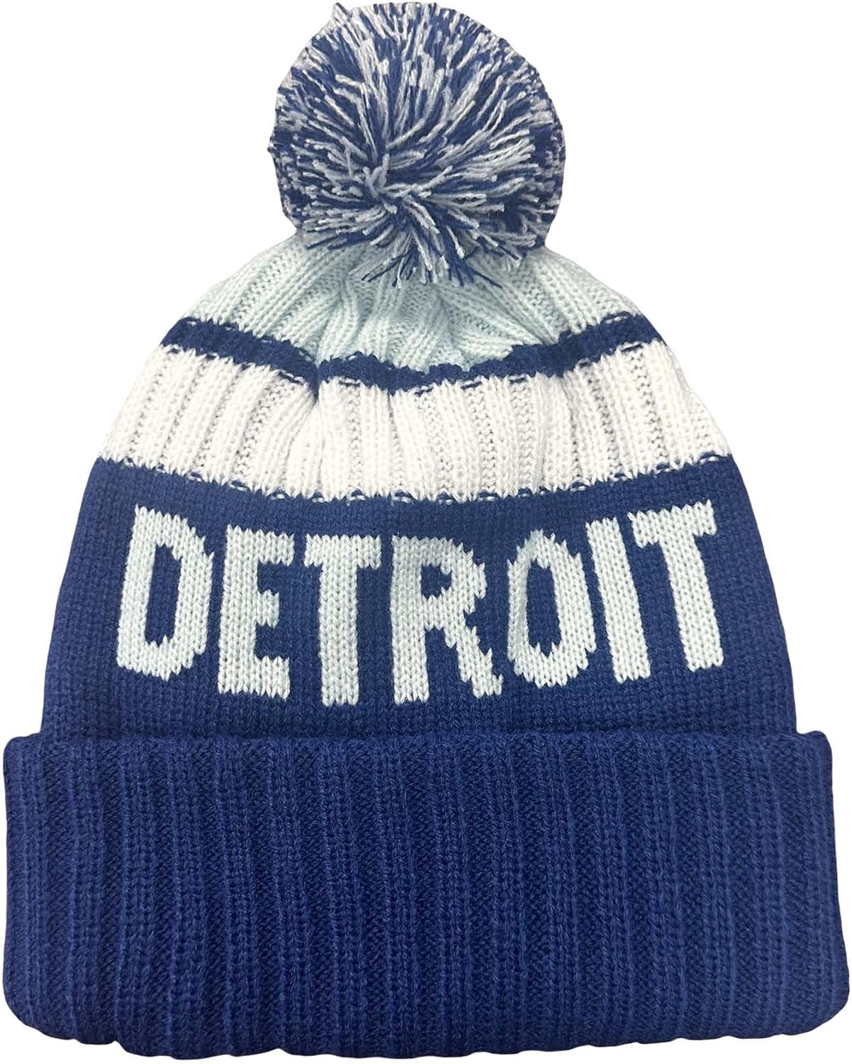 Baseball Team City Beanie, Cuffed Knit Soft Headwear for Women Men Youth, Sports Stylish Winter Hat, Gift for Fans - Image 2