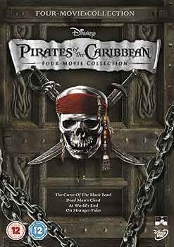 Amazon.com: Pirates of the Caribbean 1-4 Box Set [DVD] : Yun