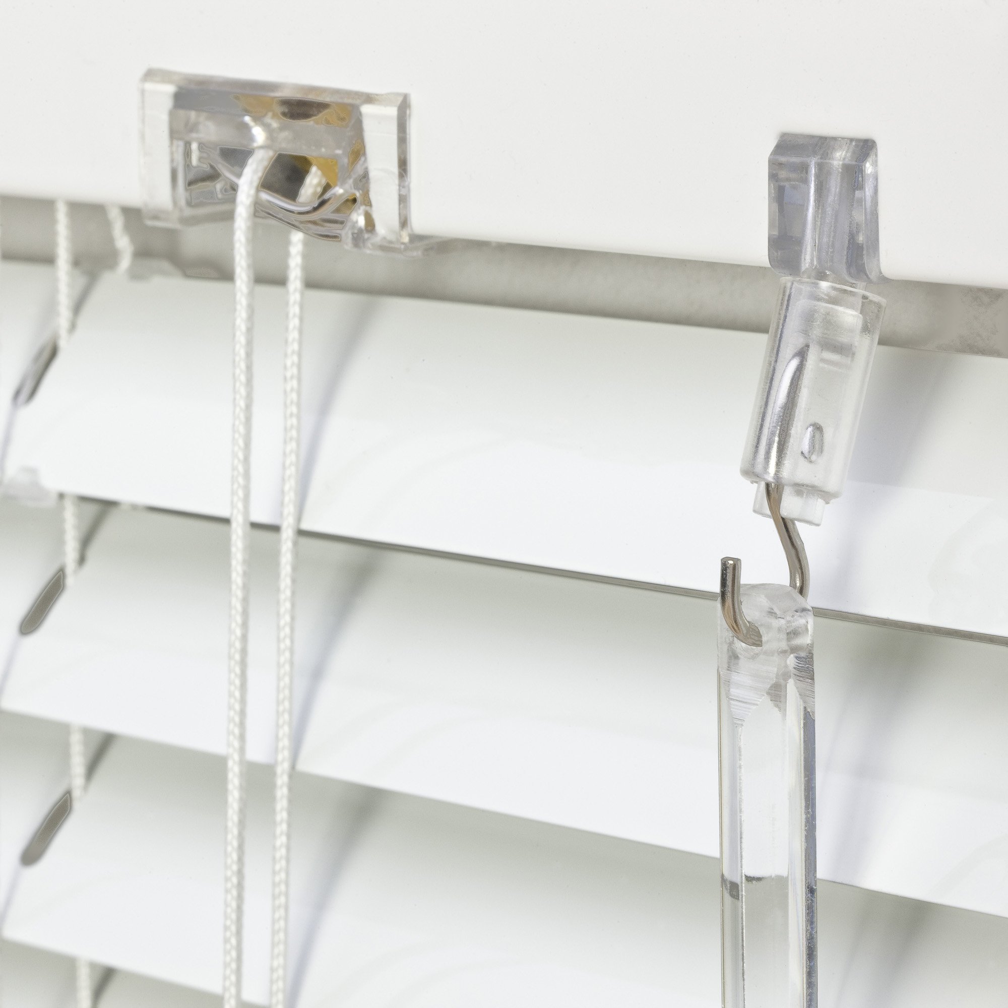 Aluminium Jalousie Alu Jalousette Klemmfix Fenster Tür Rollo ohne Bohren Lamellen Vorhang Weiß Silber Breite 40 bis 240 cm Länge 130 cm 160 cm 220 cm Metall Klemmhalter Sonnenschutz (220 x 220 cm)