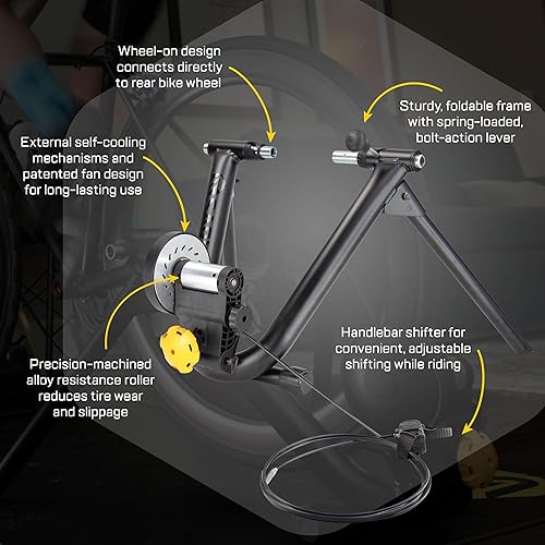 Miniatura 7 de Saris CycleOps - Entrenador magnético para bicicleta resistencia magnética compatible con la aplicación Zwift