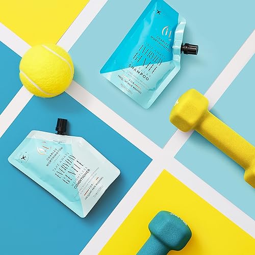 Miniatura 5 de Charles Worthington Acondicionador diario suave y sin peso para llevar, tamaño de viaje, nutre y protege, acondicionador de salón para uso diario,