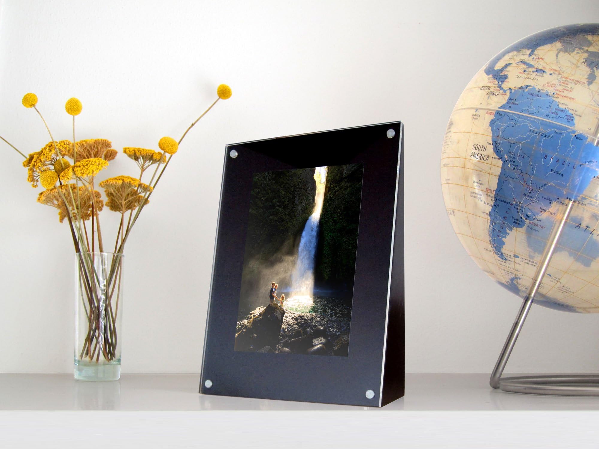 PRISM Faceted Solid Wood Picture Frame
