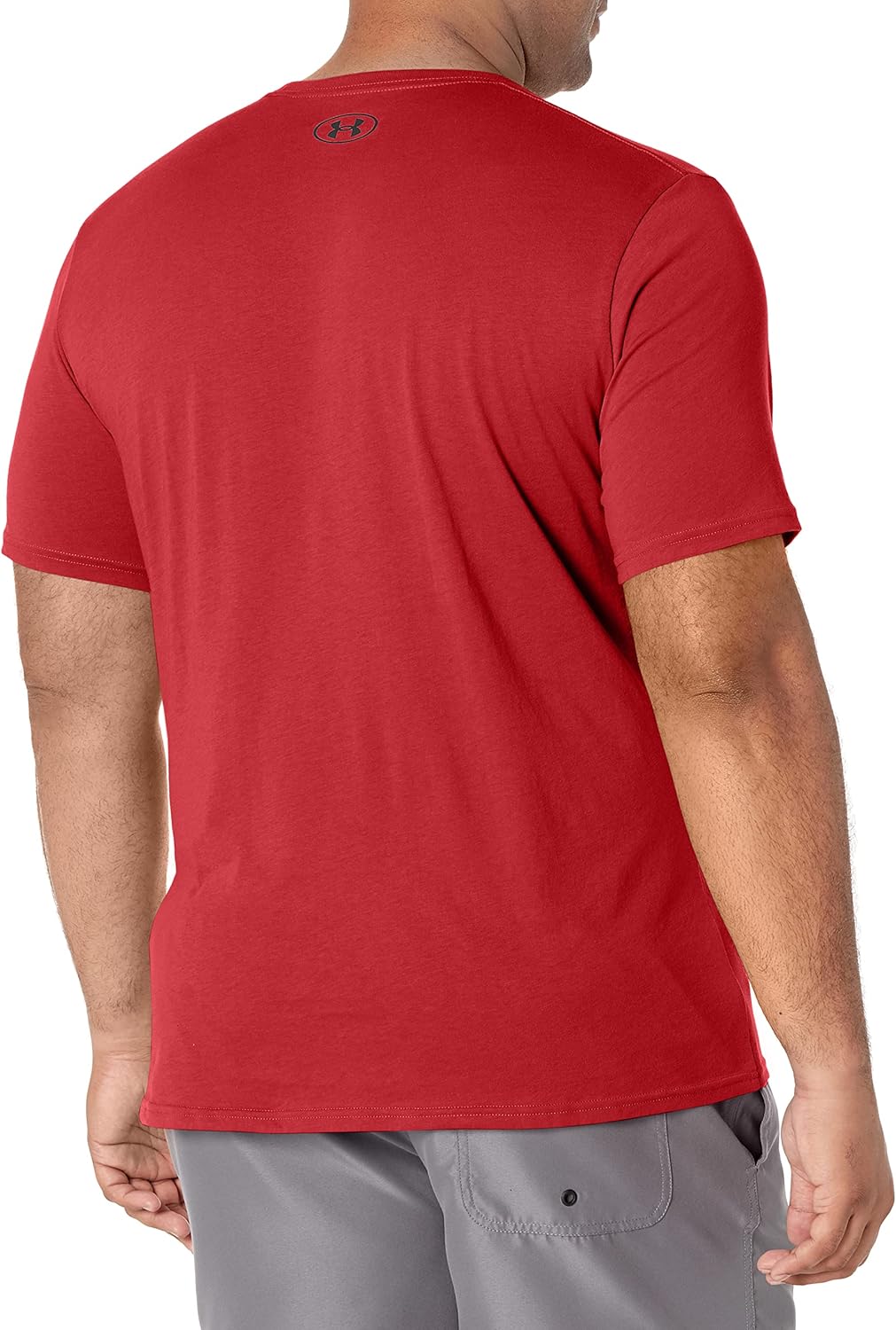 Under Armour Men's Sportstyle Left Chest Short-sleeve T-shirt Standard X-Large Aruba Red (651)/Black