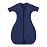HALO Easy Transition Swaddle, Sleepsack Wearable Blanket, TOG 1.5, Heather Blue, Medium