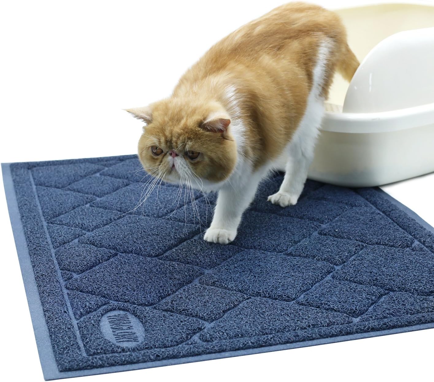 Vivaglory Large (35"×23") Cat Litter Mat, DIY to Jumbo Size