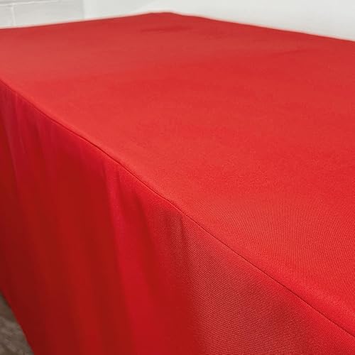 Miniatura 8 de YOUR CHAIR COVERS - Mantel rectangular de poliéster ajustable de 4 x 24 pulgadas, color azul marino, funda de mesa de boda de alta calidad