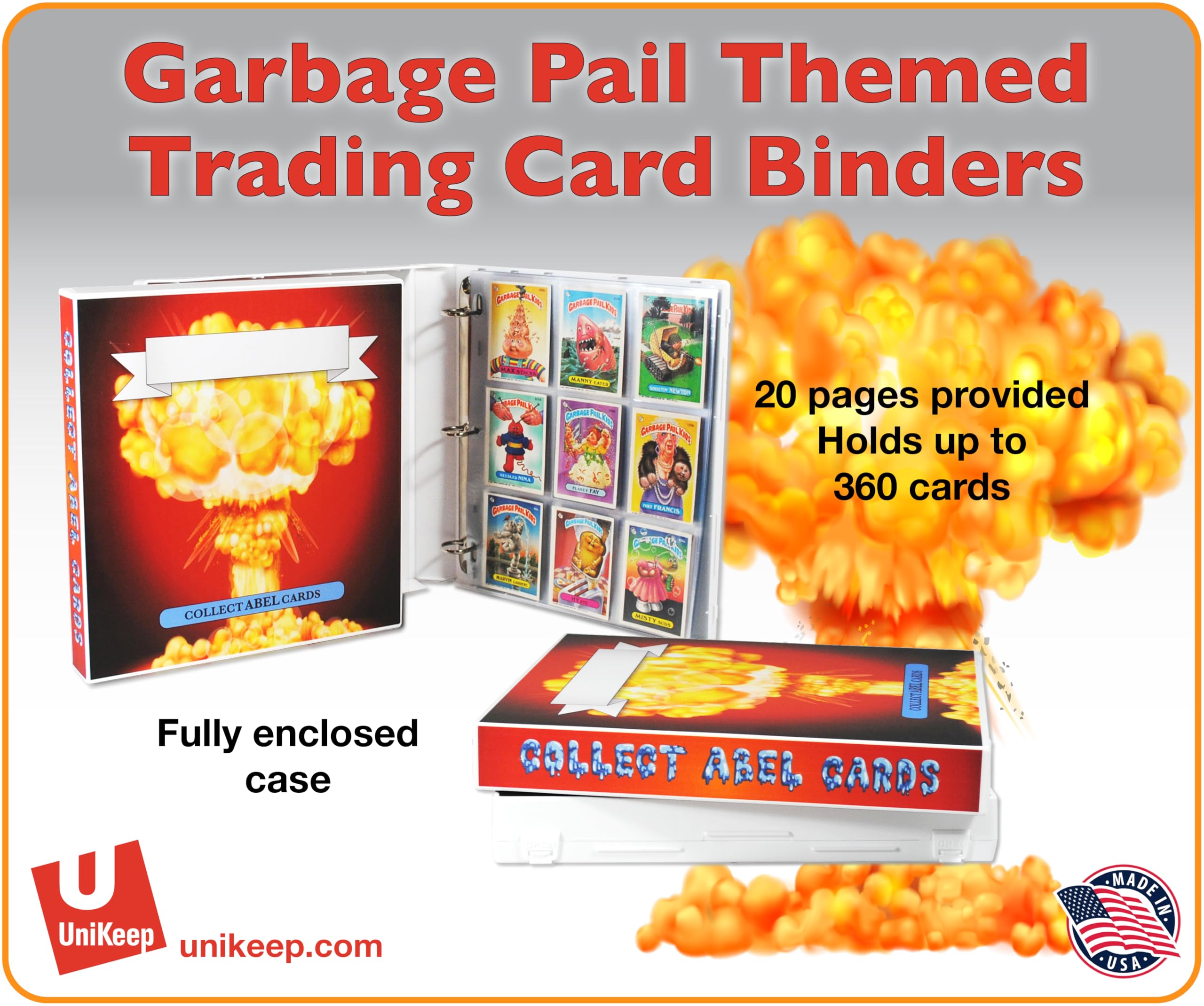 Amazon.com: UniKeep Garbage Pail Kids GPK Themed Collectible Card