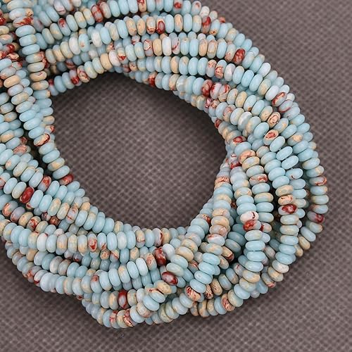 Miniatura 10 de Cuentas sueltas redondas de piedra lunar natural facetada de 0.118 pulgadas (0.118 in), cuentas de piedra espaciadora para hacer joyas de bricolaje