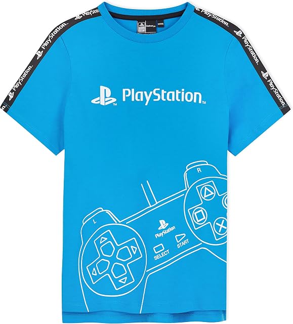 PlayStation Boys T Shirts, Gaming Clothes for Kids & Teens Age 5-15, Gamer Gifts