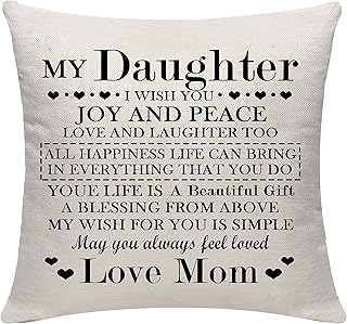 ASODWST Housse de coussin carrée décorative en lin pour canapé, chambre à coucher, voiture