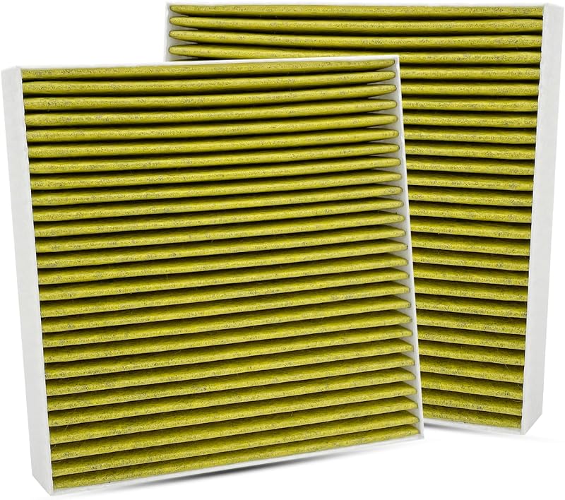 Filtro de cabine Capume JM200 (CF12058) para Hyundai e Kia – Pacote com 2
