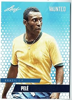 Mint Pele 2024 Leaf Vaunted #14V Debut Collection Rare Trading Card Brazil
