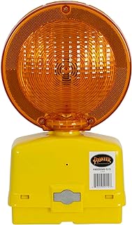 Pioneer Traffic Barricade Safety Light – LED Road Warning Light - Use with Delineator Post, Traffic Drum or Barricade