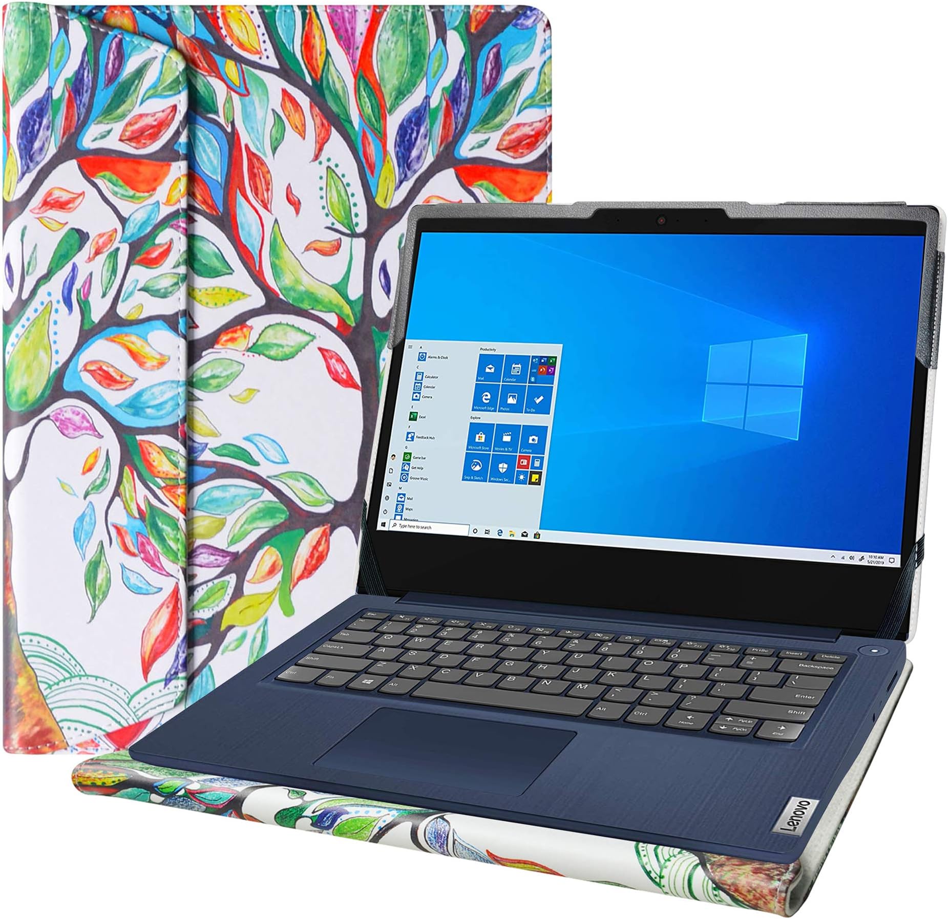 Bige for IdeaPad Duet 3i 10IGL5 Case,PU Leather Folio 2