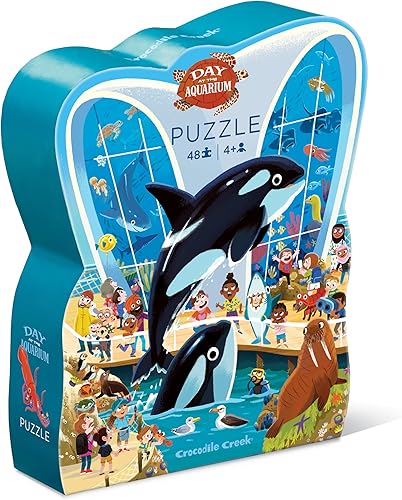 Miniatura 14 de Crocodile Creek Rompecabezas de Piso Above + Below de 48 Piezas - Rompecabezas de Piso Divertidos para Niños de 4-8 Años - Backyard Discovery - 27 x