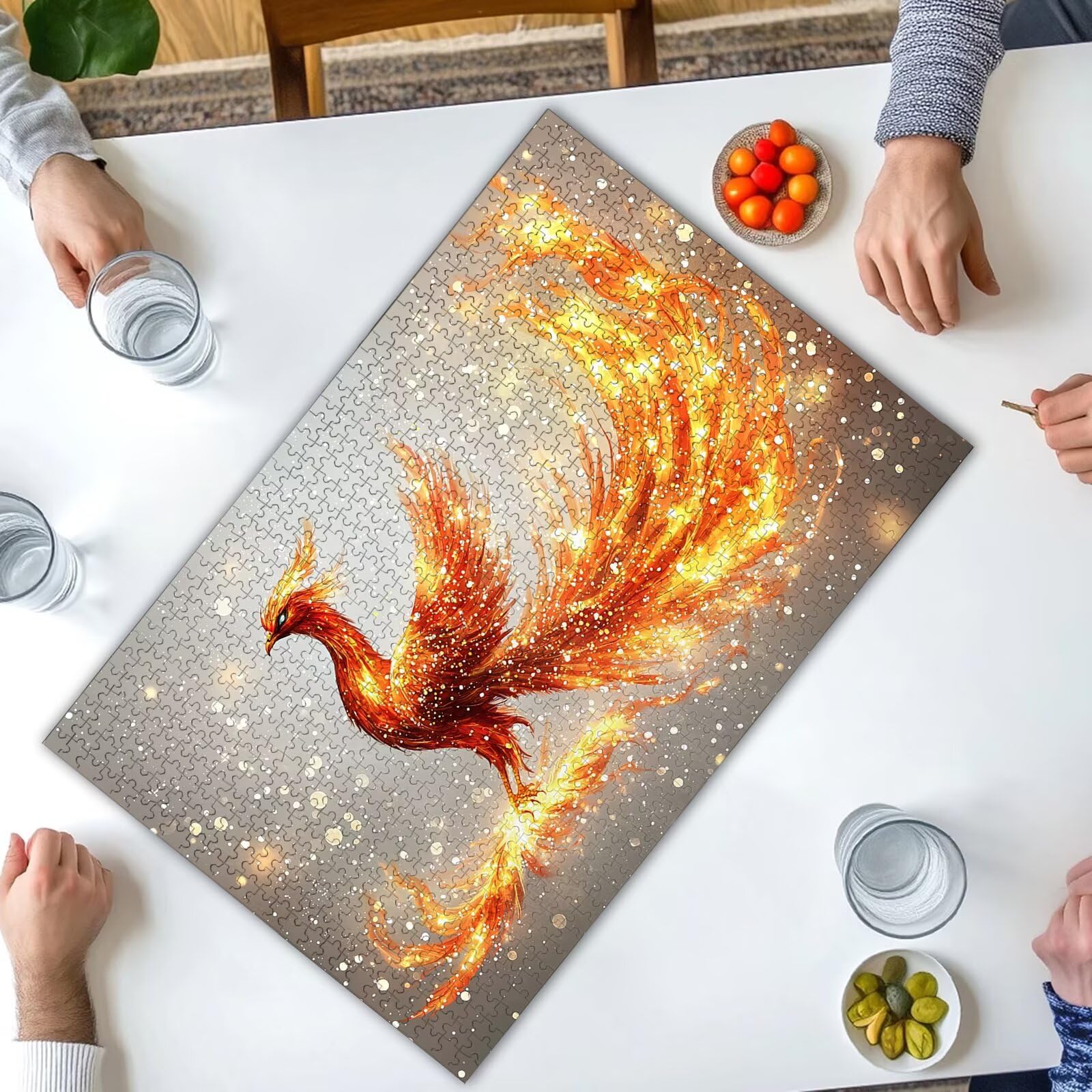 Puzzle 4000 Piezas, Puzzle Fénix con Caja para Adultos, DIY Animal Rompecabezas Madera para Adultos, 4000 Piezas Rompecabezas Desafiante, para Decoracion Hogar, Regalo Mujer, Regalo Hombres, -1780