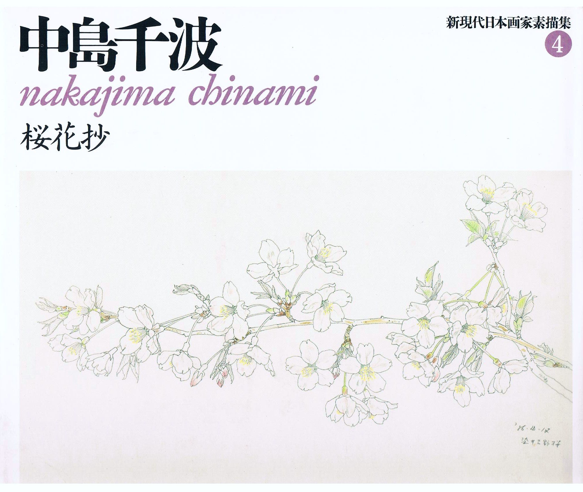 新現代日本画家素描集 4 | 中島 千波 |本 | 通販 | Amazon