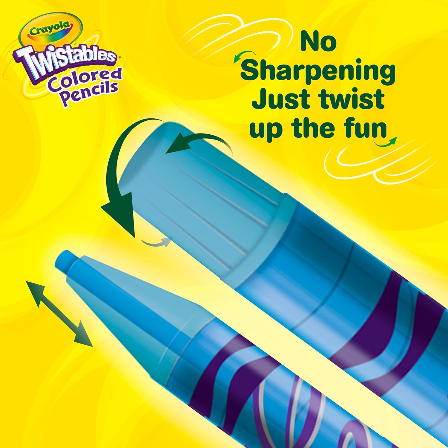 Crayola Twistables Coloured Pencils