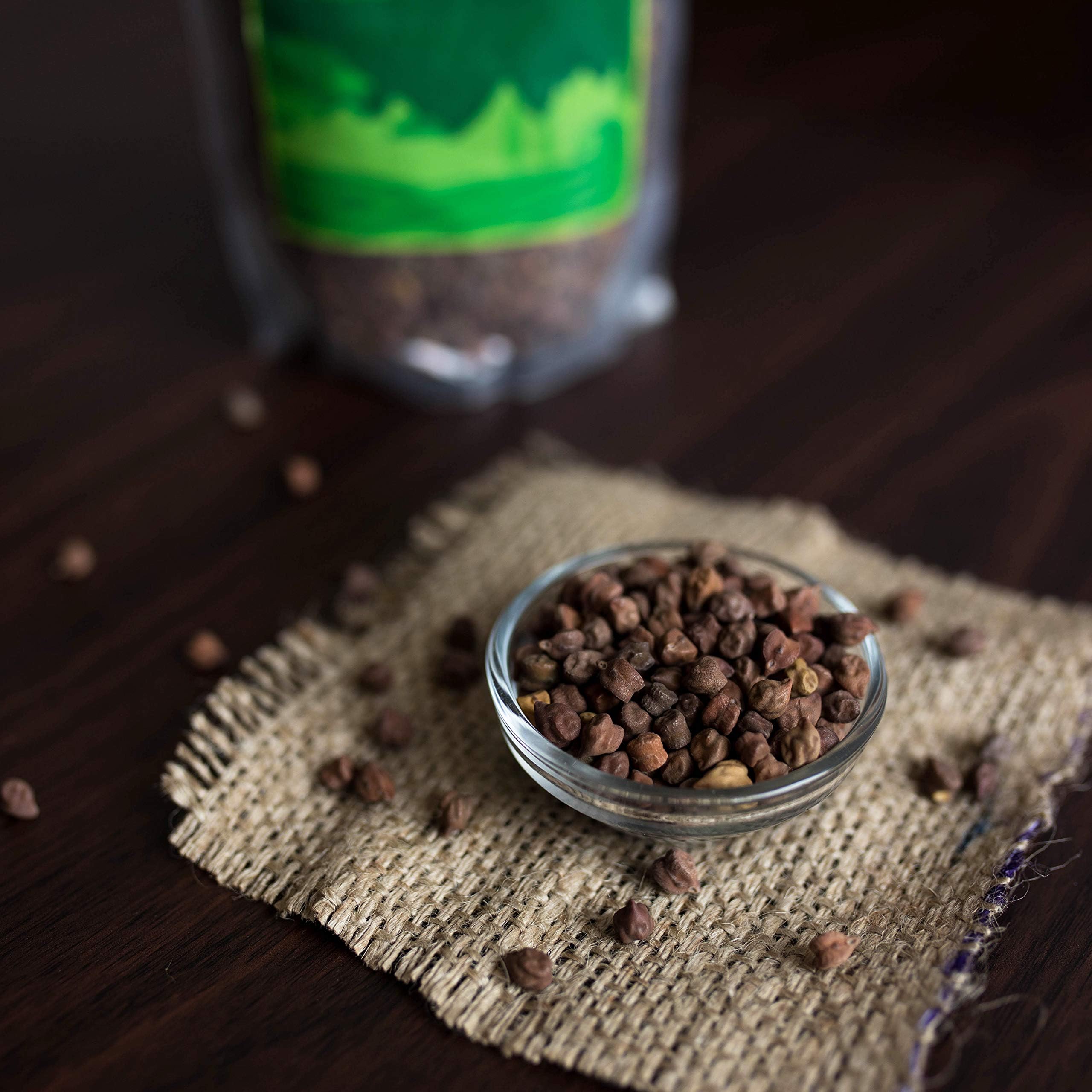 GroPure Organic: From Soil to Soul - Kaala Chana - 450g I Whole Bengal Gram I Brown Bengal Gram I Chemical & Pesticide Free I Best Organic Kaala Chana I Best Organic PULSES 1