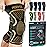 Modvel 2 Pack Knee Brace for Women & Men - Workout Knees Compression Sleeve for Knee Pain Relief Joint Support for ACL, Arthritis, Meniscus Tear Knees Brace for Sports, Rodilleras para Gym Fitness