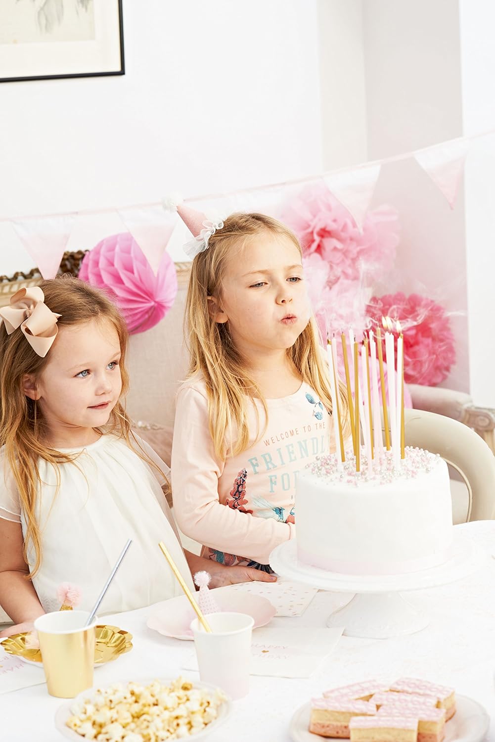 Talking Tables Pink And Gold Party Supplies | Pink Cups Disposable | Great For Baby Shower, Girls Party, 1st Birthday And Birthday Celebrations