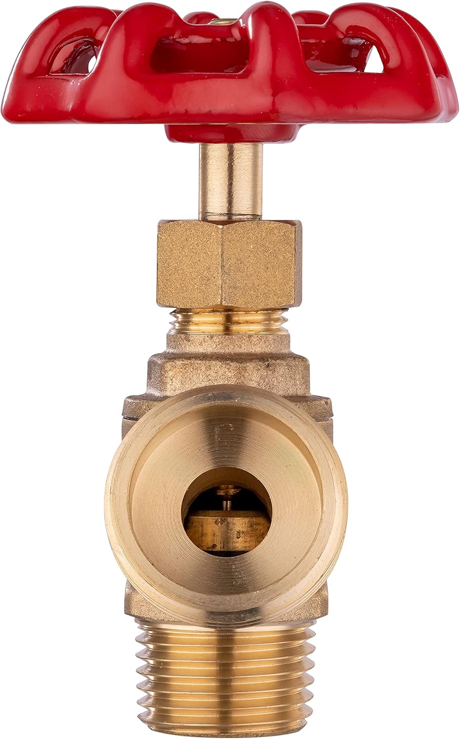 EFIELD 5-Pack Boiler Drain 1/2 inch MIP x 3/4 inch MHT, Brass Made,(BOILER001-5PCS)