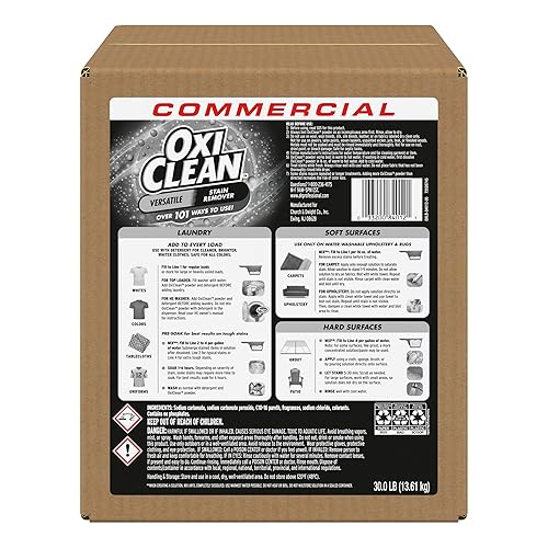Miniatura 1 de OxiClean - Quitamanchas 33200-84012 3320084012 aroma regular caja de 30 libras