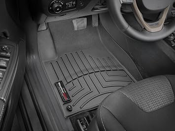 WeatherTech Custom Fit FloorLiners for Jeep Cherokee, Cherokee, Cherokee - 1st Row (448331), Black