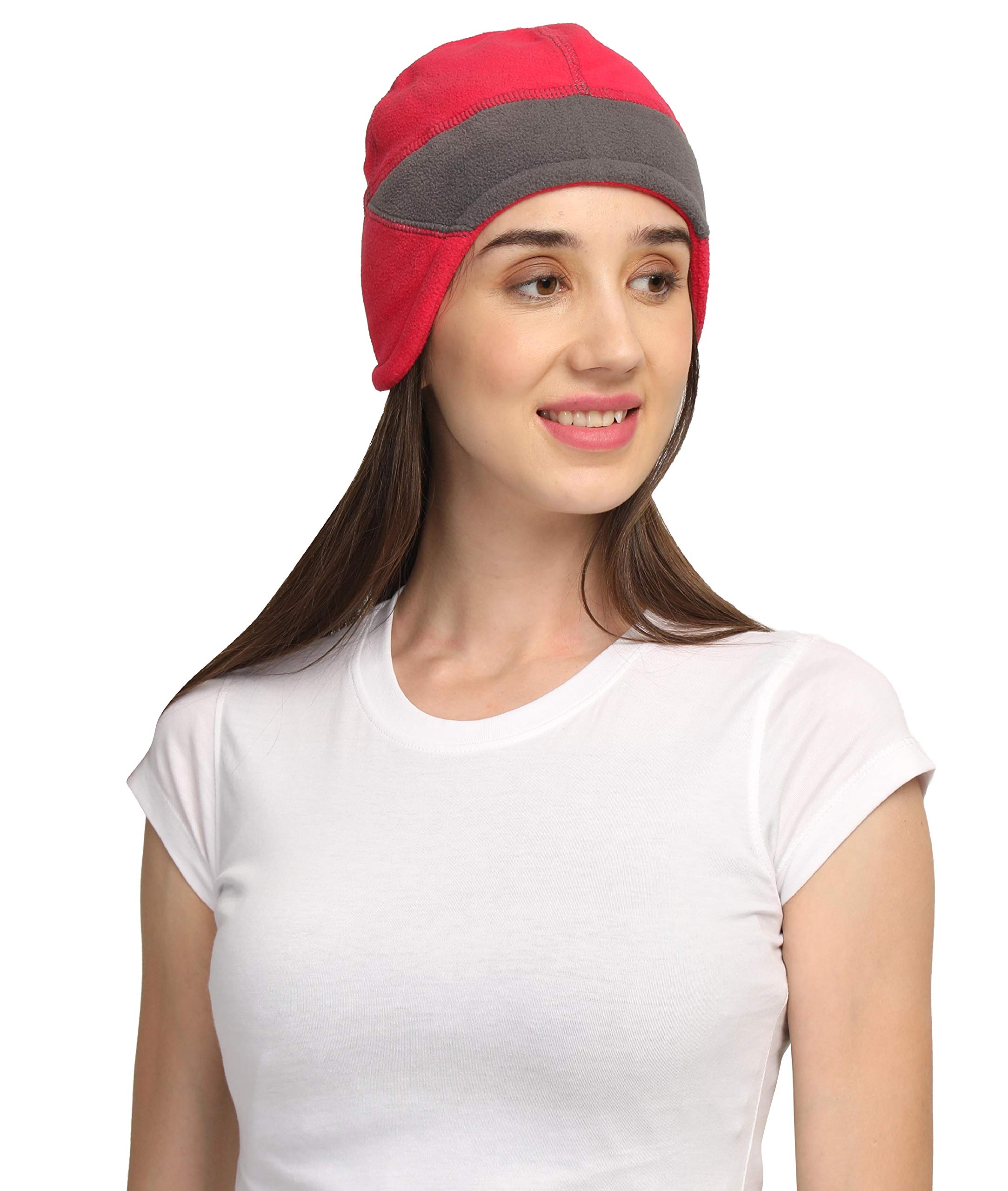 FabSeasons Womens Fleece Winter Skull Cap (Pink, Free Size) (B07KZZ9LGJ) Amazon Price History, Amazon Price Tracker