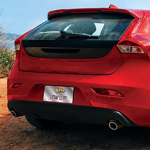 Miniatura 349 de Rico Industries Placa de matrícula de metal con incrustaciones láser de Florida Gators de la NCAA plateado,Alternativo,Negro -,Negro/Plata,Azul,azul