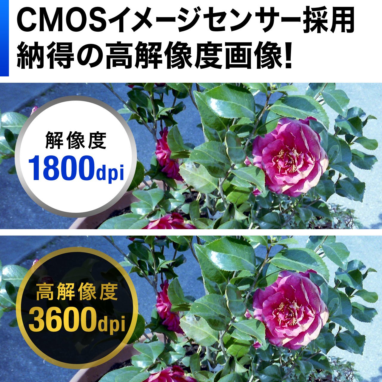 サンワダイレクト フィルムスキャナー ネガスキャナー デジタル化 400