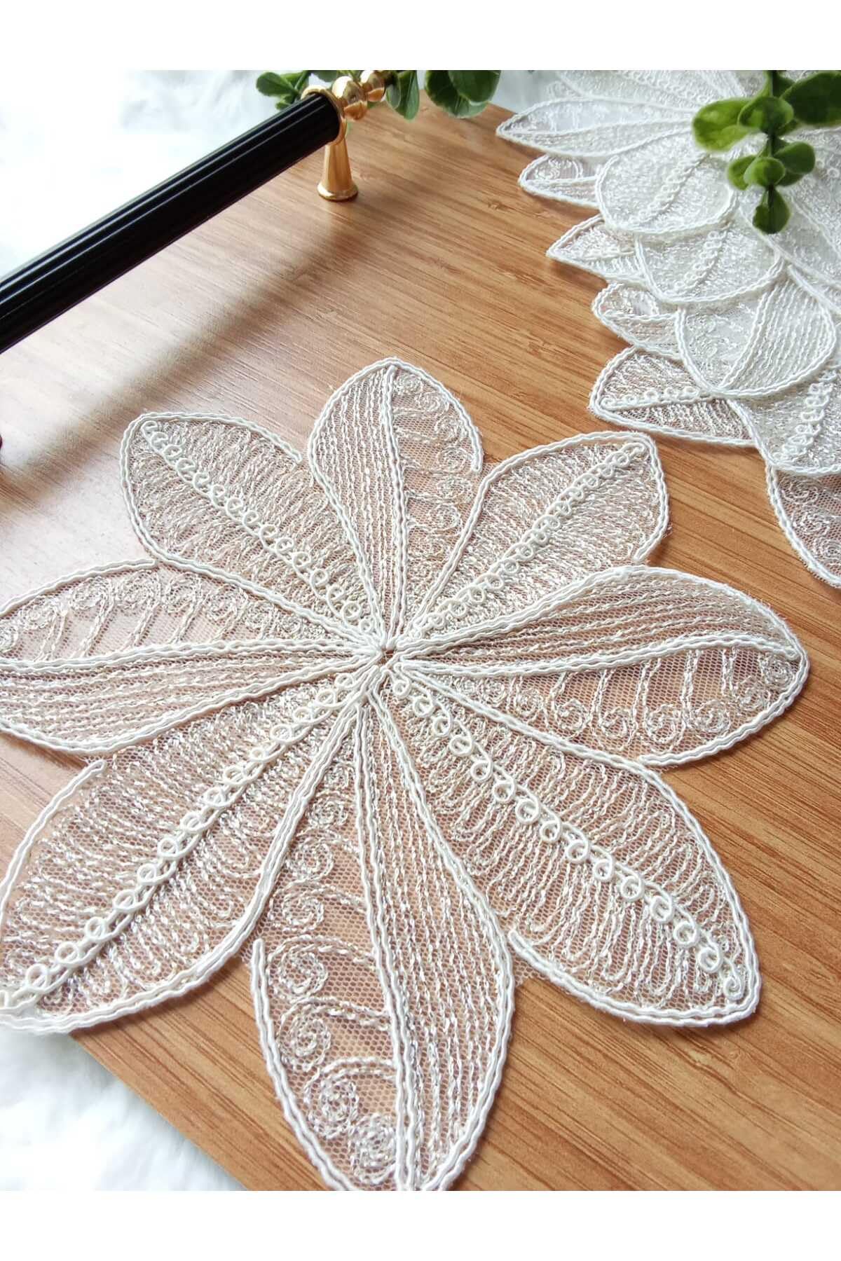 Serviettes en tulle de présentation SODEF pour décoration de table raffinée