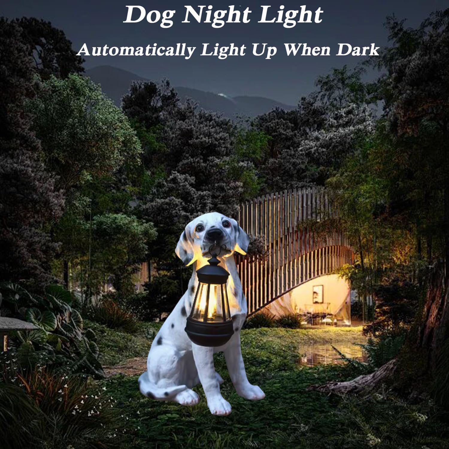 Y☆833 メイヤー ダルメシアン　置物 PIT THE MASSIVE DOG Amazon.co.jp: DHYBDZ ダルメシアン犬の屋外像、ソーラーLED付き、屋外