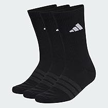adidas Unisex – Adulto CUSHIONED SPORTSWEAR CREW SOCKS 3 PAIR PACK, blacklack, white, 40-42