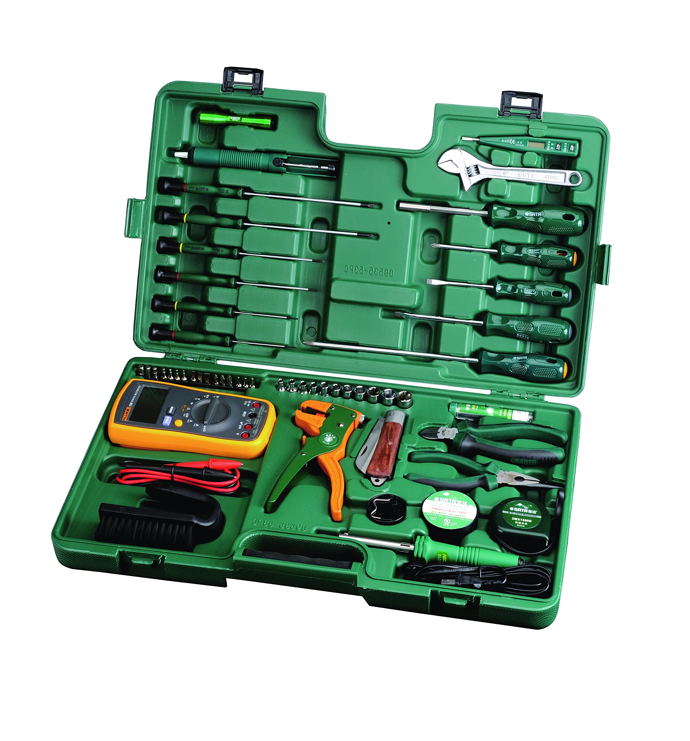 SATA ST09535SJ Telecom Set, Solid Impact Resistant, 53 Pieces