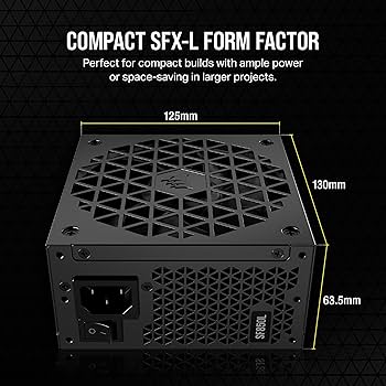 Corsair SF850L Fully Modular Low-Noise SFX Power Supply