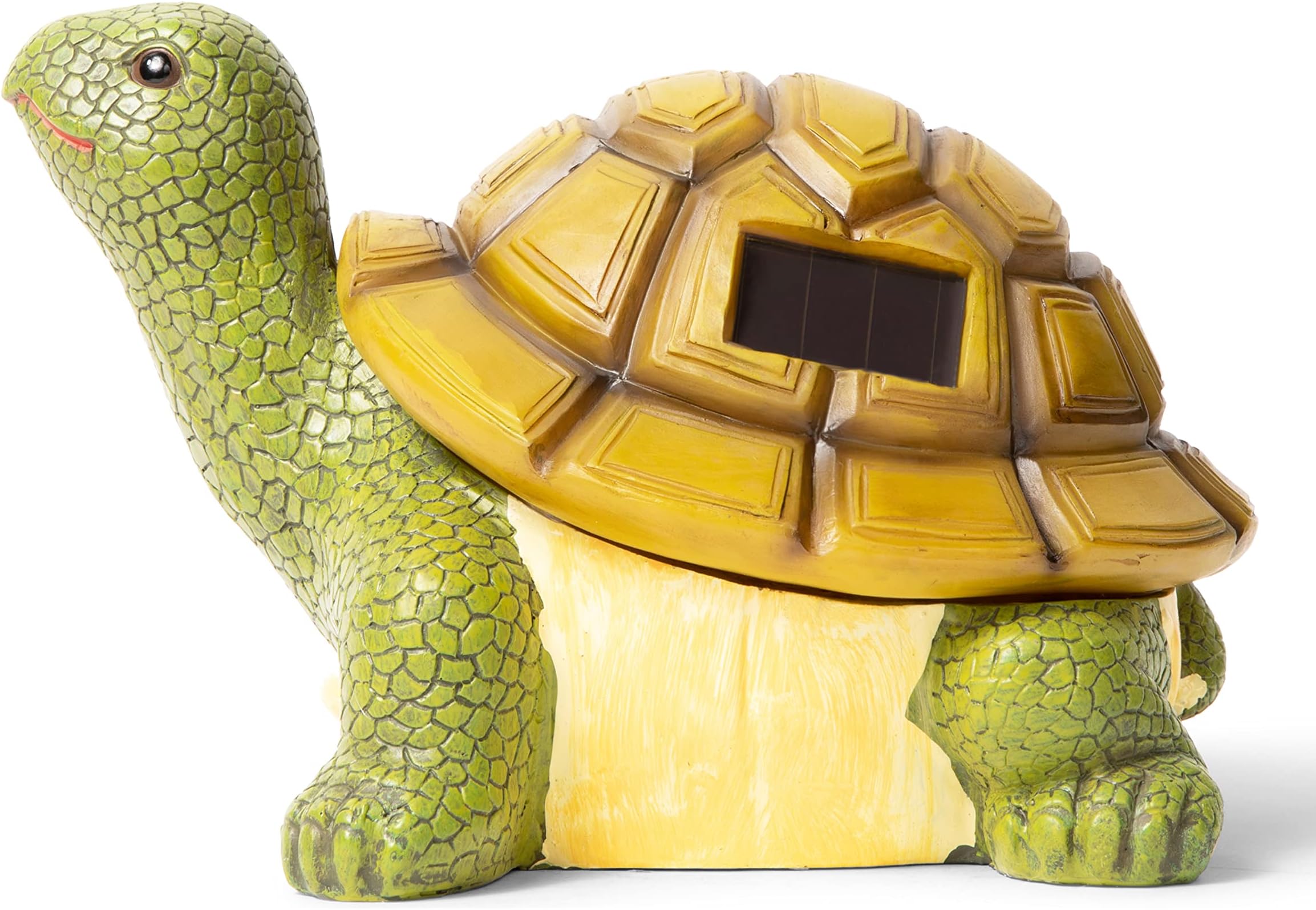 VP Home Glowing Shell Turtle Sculpture - Solar Powered Outdoor Decor, Great for Garden, Patio Lawn Yard, Christmas Decorations Gifts
