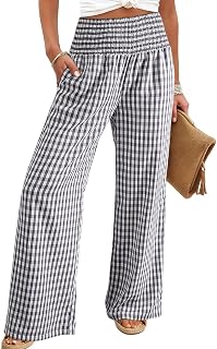 Dokotoo Womens Striped Gingham Pants Lahore, Karachi - Pakistan