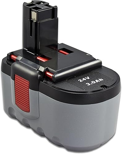 ExpertPower Batería Ni-MH de 24 V 3000 mAh para Bosch BAT030 BAT031 BAT240 BAT299