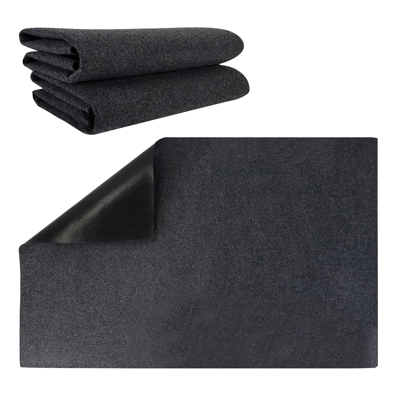 Photo 1 of lekiliky Car Oil Spill Mat, Slip-Resistant & Absorbent Heavy-Duty Garage Floor Mat, Cuttable Synthetic Fiber Vehicle Repair Carpet, for Car Maintenance, Basements, Kitchens (36" x 60 ")