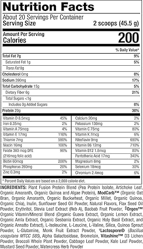 Miniatura 8 de Suplemento Dietario Plantfusion Phood Power mezcla de proteínas en paquetes Chocolate Caramelo 12oz SP9260 450 1 1