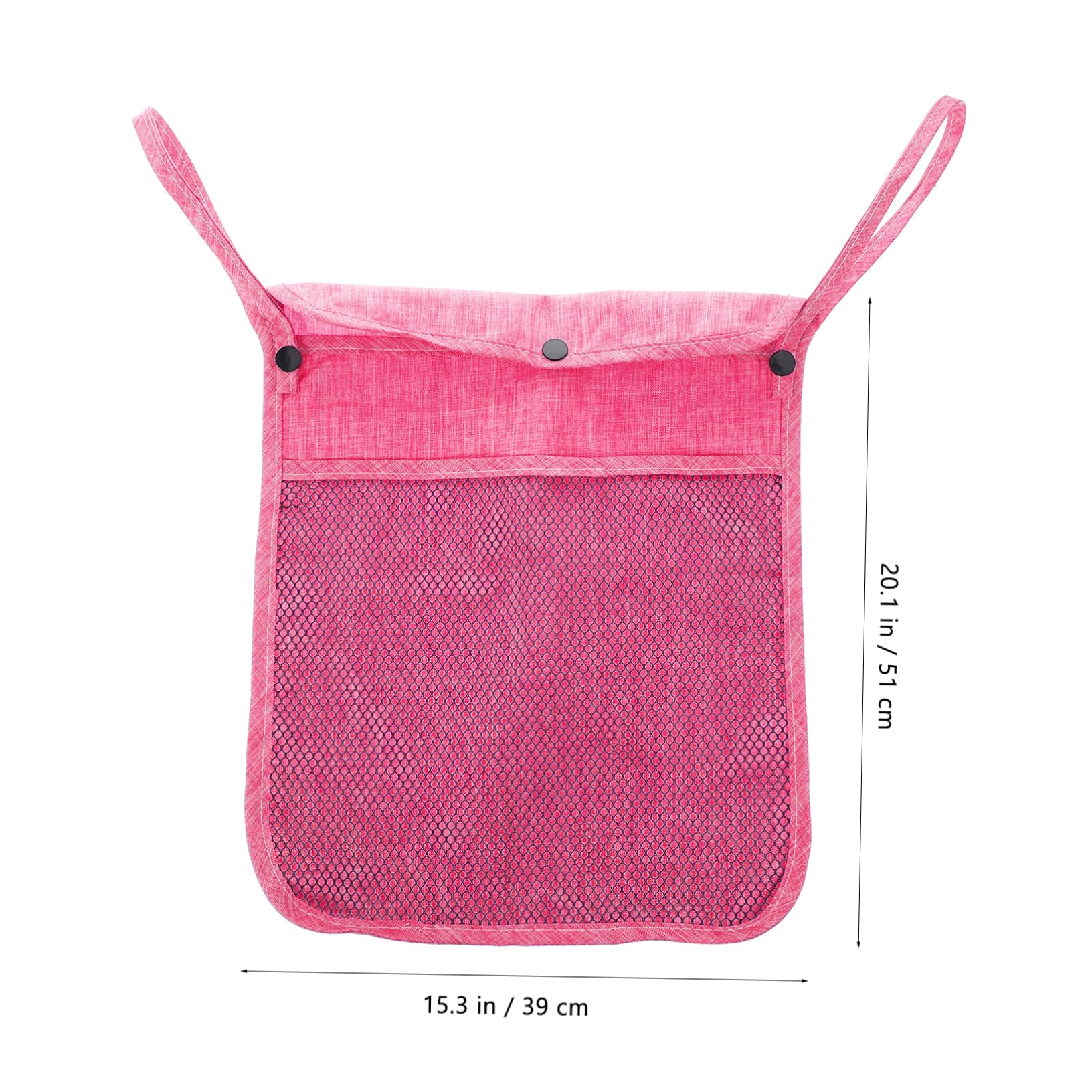 Hemoton Stroller Hanging Bag Diaper Caddy Stroller Organizer Storage Pockets Bottle Bag for Nappy Toys