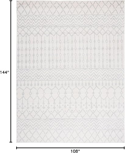Miniatura 95 de SAFAVIEH - Alfombra de la colección Tulum, modelo TUL270C, diseño marroquí bohemio desgastado, no suelta pelusa y fácil de limpiar, ideal para sala