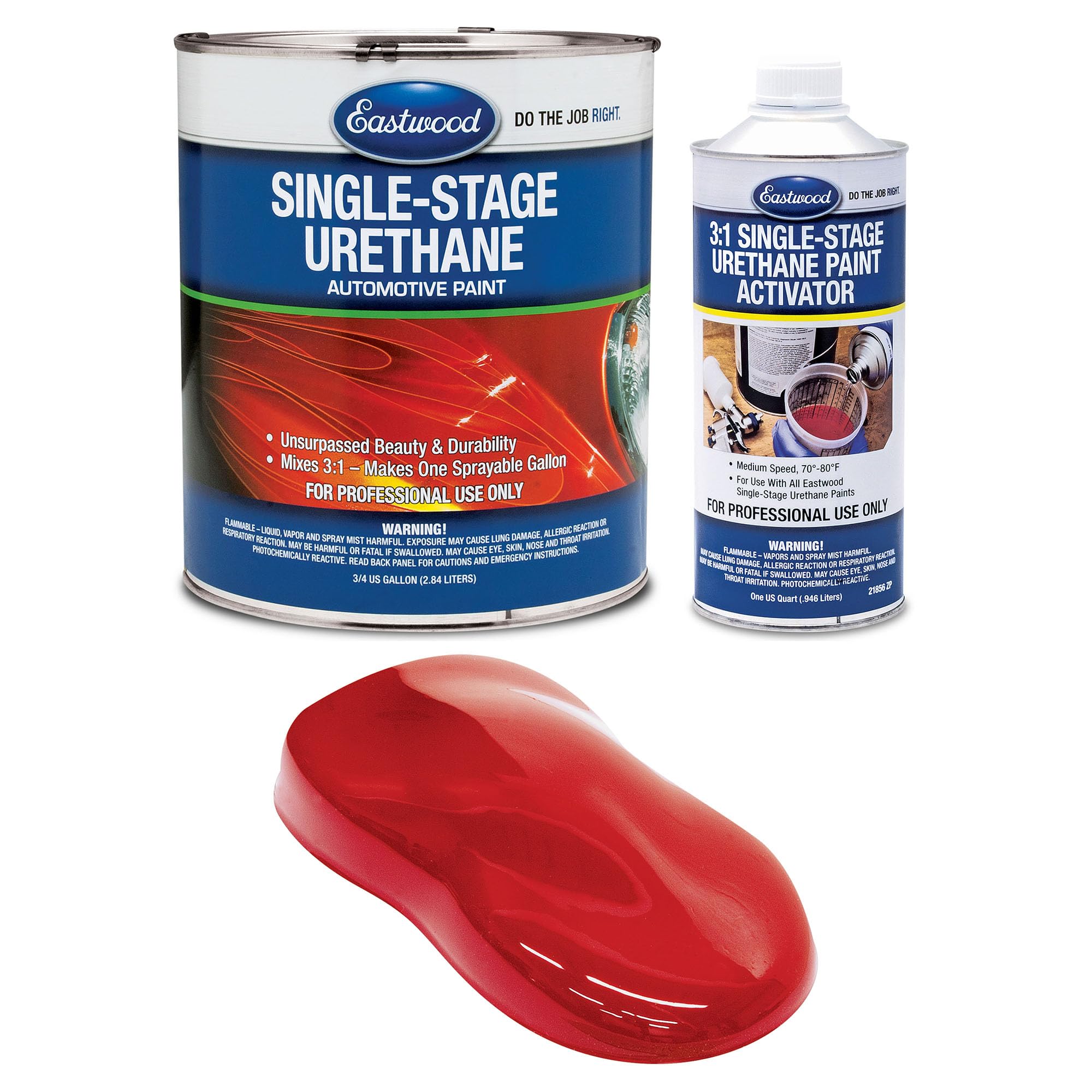 Amazon.com: Eastwood 3:1 Regal Red Single Stage Automotive Spray