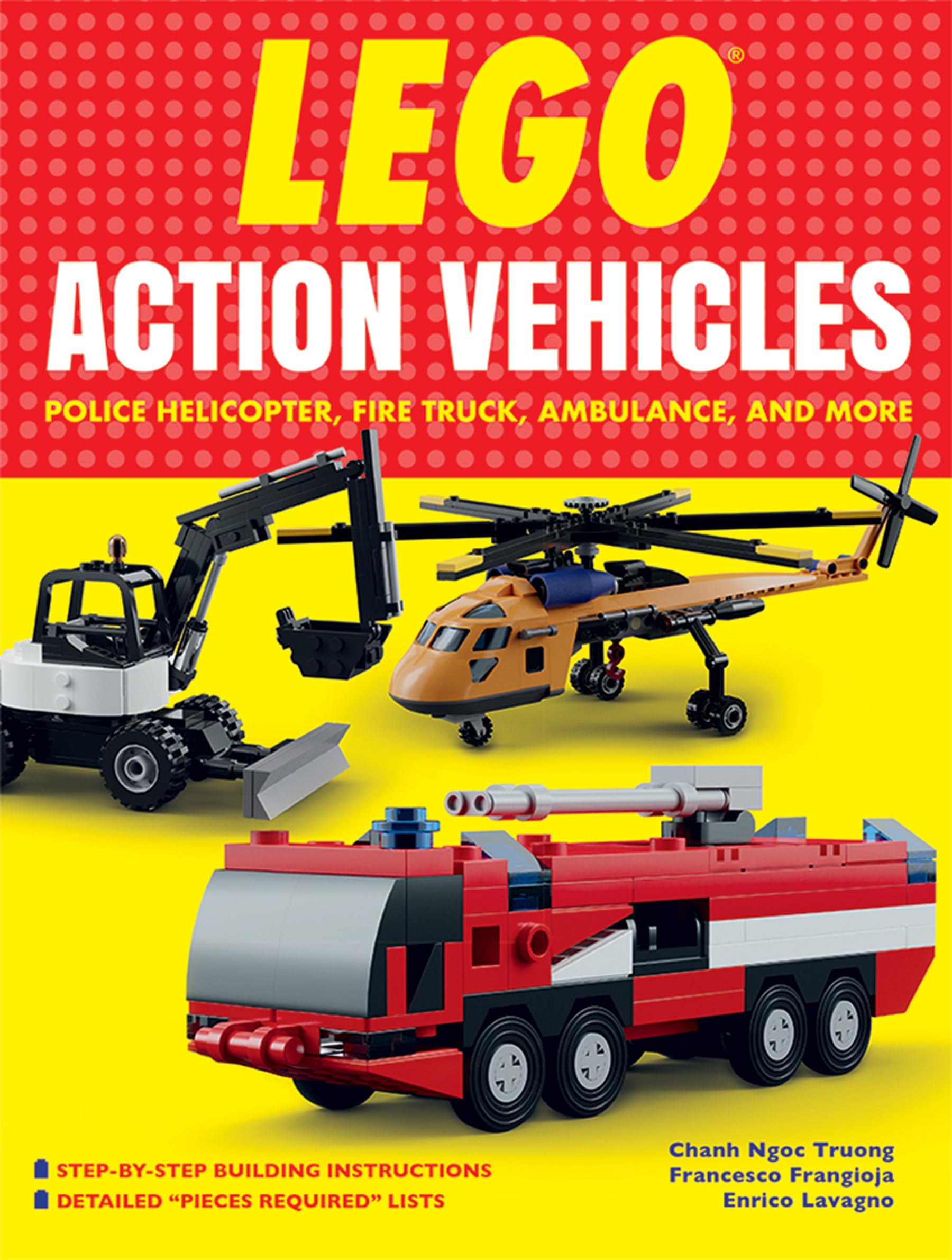 LEGO(r) Action Vehicles: Police Helicopter, Fire Truck, Ambulance, and More (Dover Kids Activity Books)