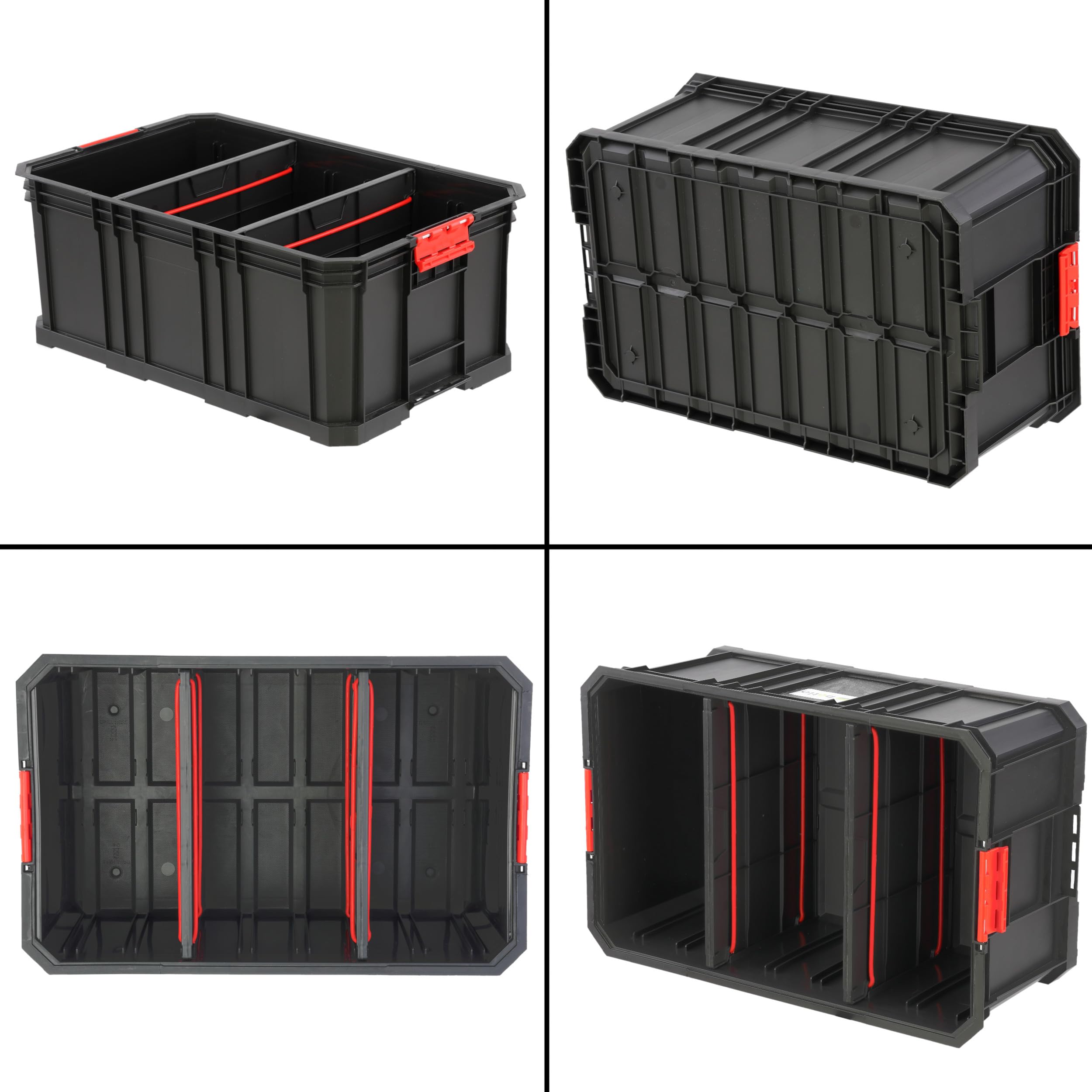 Boîte à outils avec 2 compartiments - Modulaire Basic Series