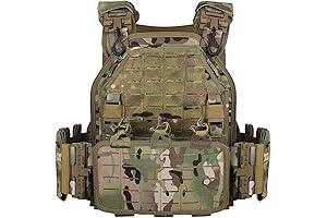 Military-Grade Body Armor Plates Level 3 Real Protection Tactical Vest